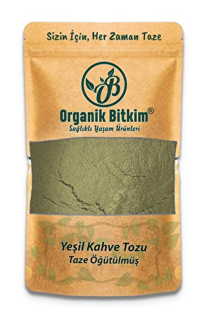 Organik Bitkim Yeşil Kahve Toz 250 gr