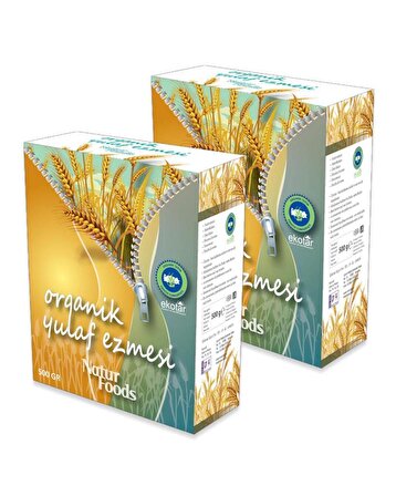 Natur Foods Yulaf Ezmesi - Doğal Katkısız 2 x 500 gr