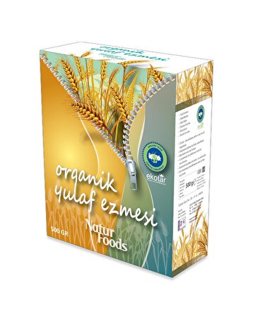 Natur Foods Yulaf Ezmesi - Doğal Katkısız 2 x 500 gr