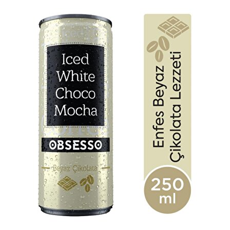 Obsesso Beyaz Çikolata Soğuk Kahve 250 Ml