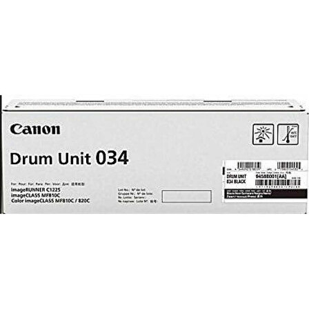 Canon C-EXV-034 Siyah Fotokopi Drum Ünitesi