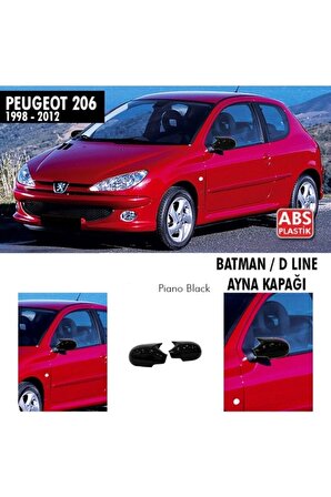 Peugeot 206 Yarasa Ayna Kapağı Batman Ayna 1998-2012 Arası Parlak