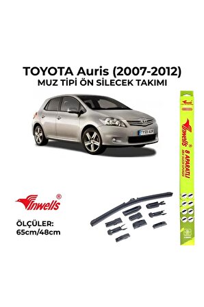 Toyota Auris (2007-2012) Ön Silecek Takımı 650x400mm (aparatlı) -