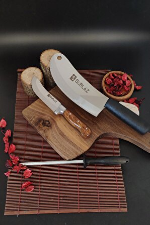 SürLaz Sürmene Soğan, Ezme Satırı, Mutfak Bıçağı Dilimleme, Doğrama+ Masat