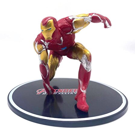 Marvel Avangers Demir Adam Iron Man Standlı Eklemli Koleksiyon Aksiyon Figür 
