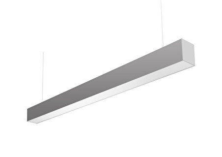 Osram LED Lineer Sarkıt Armatür 4000K 120 Cm (Ilık Beyaz) (Antrasit Gri)