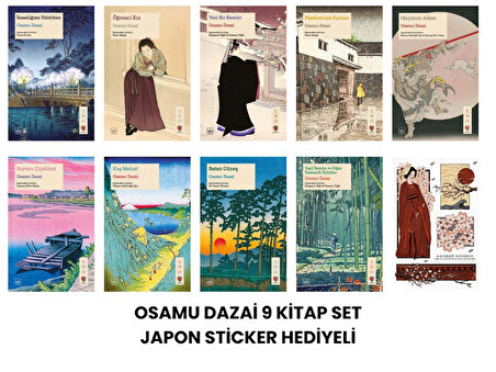Osamu Dazai/9 Kitap Set/İnsanlığımı Yitirirken+Öğrenci Kız