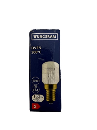 Tungsram 25W E14 Duy 300 Derece Fırın Ampul (3 Adet)