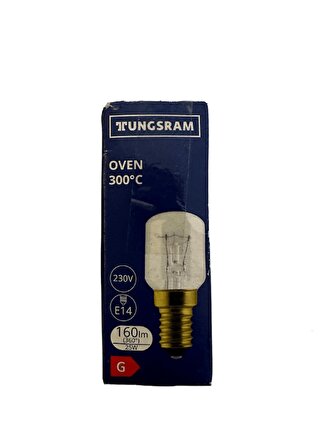 Tungsram 25W E14 Duy 300 Derece Fırın Ampul (10 Adet)