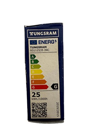 Tungsram 25W E14 Duy 300 Derece Fırın Ampul (10 Adet)