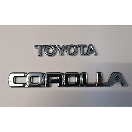 Pys Toyota Corolla Efsane Kasa (92-98) Bagaj Yazıları