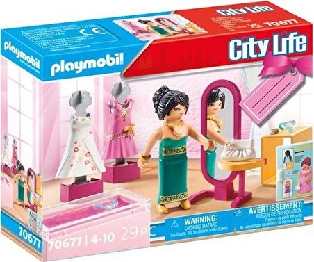 Playmobil Fashion Boutique Gift Set Moda Butiği Oyuncakları Oyun Seti