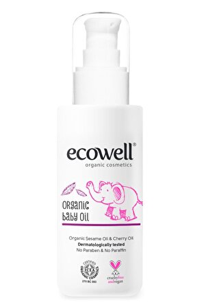 Ecowell Bebek Yağı 100 ml + İlaç Saklama Kutusu Hediyeli