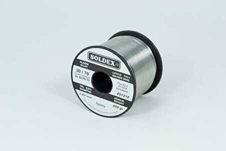 Soldex 30-70 Lehim Teli 500 Gr 1,6 mm