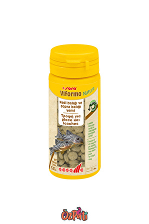 Sera Viformo Nature Çöpçü Ve Vatoz Tablet Yemi 50 ml