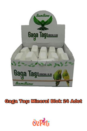 Gaga Taşı Mineral Blok 24 Adet