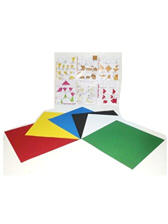 Hayal Origami Kağıt Seti 20*20 cm özel set 24 adetli