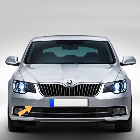 GKL Ön Tampon Çeki Demir Kapağı Skoda Superb 2 2014-2015 3T0807241A