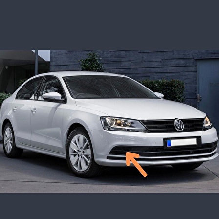 GKL Ön Tampon Sağ Sis Farı Kapağı Sissiz VW Jetta 2015-2018 5C6853666H