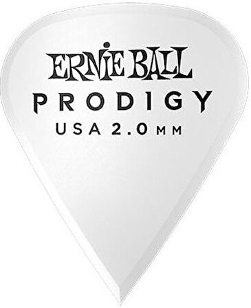 Ernie Ball P09341 / 2.0MM White Sharp Prodigy Pick