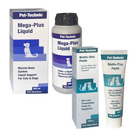 Pet Technic Mega Plus Likit + Biotin Zinc Pasta