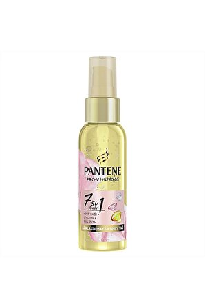 Pantene 7 si 1 Arada Ağırlaştırmayan Biotinli Hint Yağı 100 mlx3