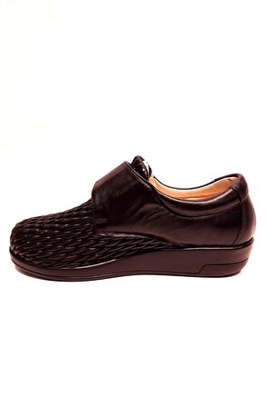 Dr.Comfort 2014 Diyabetik-Çekiç Parmak Deri Kadın Ayakkabı Siyah