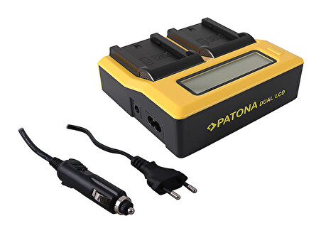 Patona 7683 NP-FZ100 Sony Dual LCD USB Şarj Cihazı