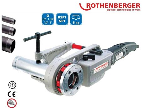 Rothenberger Rotherberger Supertronic 2000 Set Elektrikli El Tipi Pafta Seti