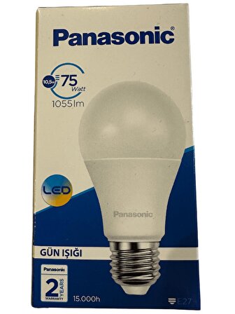 Panasonic 10,5W (75W) 4000K (Günışığı) E27 Duylu Led Ampul (4 Adet)
