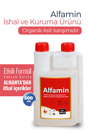 FARMATOM 1000 ML KANATLI HAYVANLAR İÇİN VİTAMİN DESTEĞİ , ALFAMİN 500 ML KANATLI HAYVANLAR İÇİN İSHAL DESTEĞİ