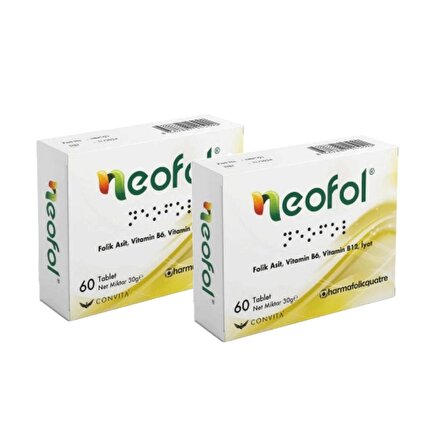 Neofol 60 Tablet 2 Adet