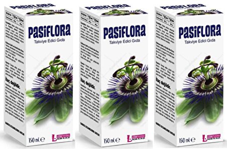 Ledapharma Passiflora Şurup 150 ml 3 Adet
