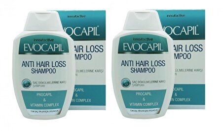 Evocapil Anti Hair Loss Herbal Shampoo 300 ml 2 Adet