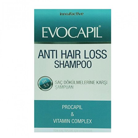 Evocapil Anti Hair Loss Herbal Shampoo 300 ml 3 Adet