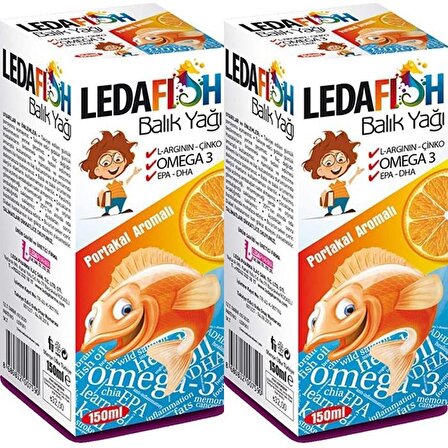 Ledafish Balık Yağı 150 ml 2 Adet