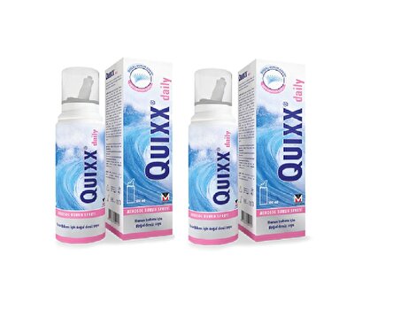 Quixx Daily Aerosol Burun Spreyi 100 ml 2 Adet