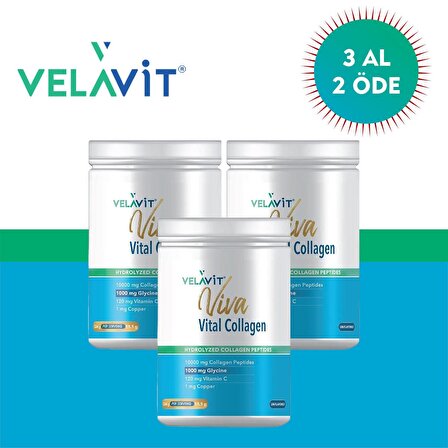 Velavit Viva Collagen 334 gr 3 Adet