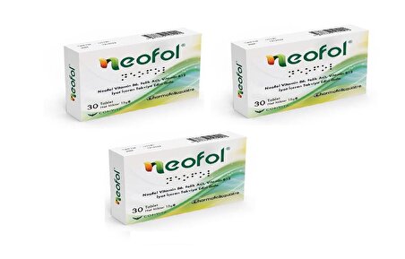 Neofol 30 Tablet 3 Adet 