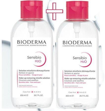 Bioderma Sensibio H2O 850 ml 2 Adet