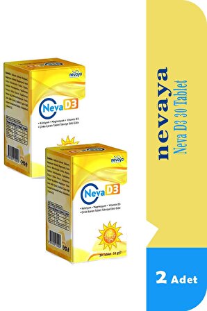 Nevaya Neva D3 30 Tablet 2 Adet