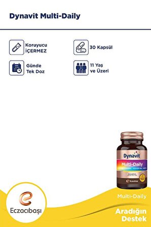 Dynavit Multi Daily 30 Kapsül 2 Adet 