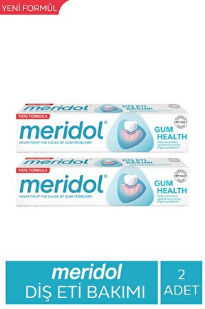 Meridol Hassas Diş Eti Bakımı Diş Macunu 75 ml - New Formula 2 Adet