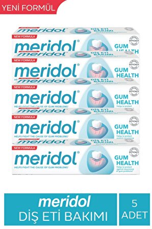 Meridol Hassas Diş Eti Bakımı Diş Macunu 75 ml - New Formula 5 Adet