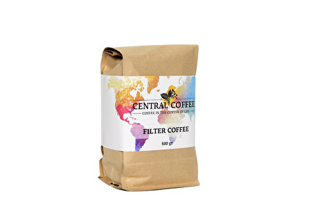 Central Coffee Filtre Kahve Blend-2 500 gr filtre kahve (öğütülmüş V60)