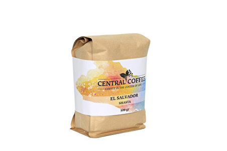 Central Coffee El Salvador Shasta 200 gr filtre kahve (öğütülmüş filtre kahve makinesi)