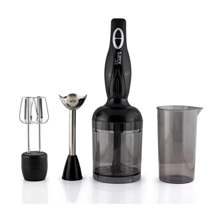 Sarex Elite Siyah Mix Blender Set