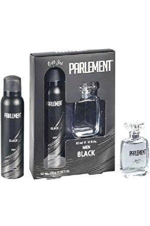 Erkek Parfüm 50 ml Deodorant 150 ml Classic Black Men