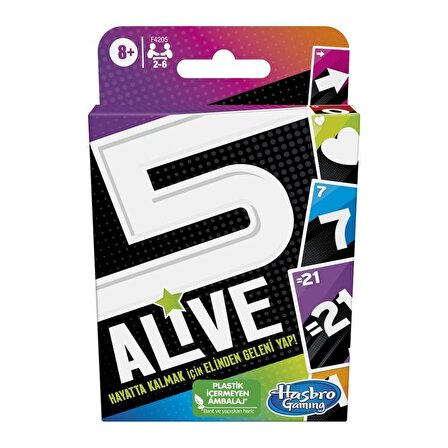 5 Alive Kart Oyunu Hasbro Lisanslı Oyun