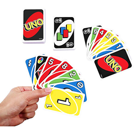 Uno Kartlar Kutu Oyunu 112 Adet Kart Uno Oyun